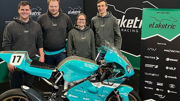 eLaketric Team auf Motorradmesse in Friedrichshafen