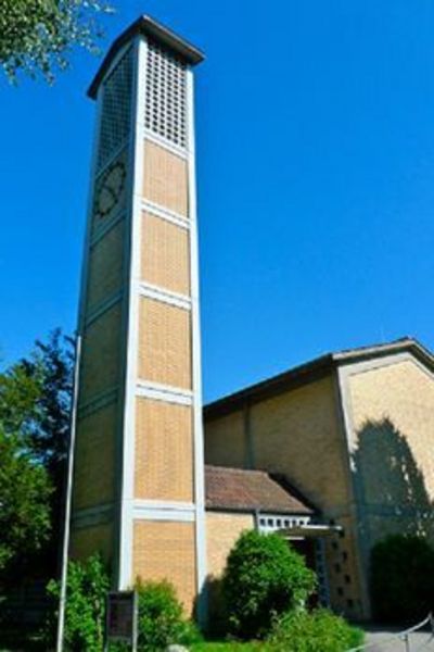 Foto von der Kreuzkirche in Konstanz, Allmannsdorf
