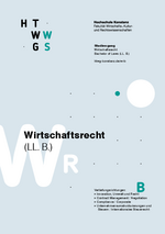 Bachelor Wirtschaftsrecht