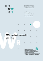 Bachelor Wirtschaftsrecht