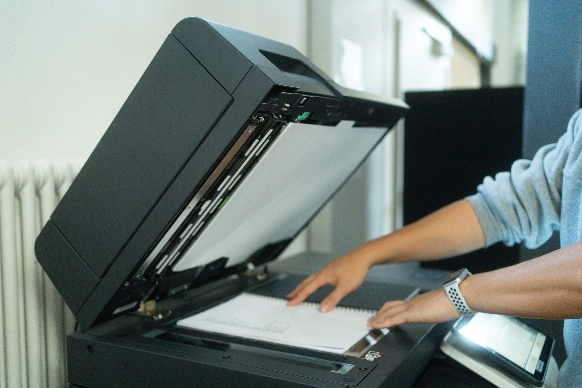 Kopierer in der Bibliothek