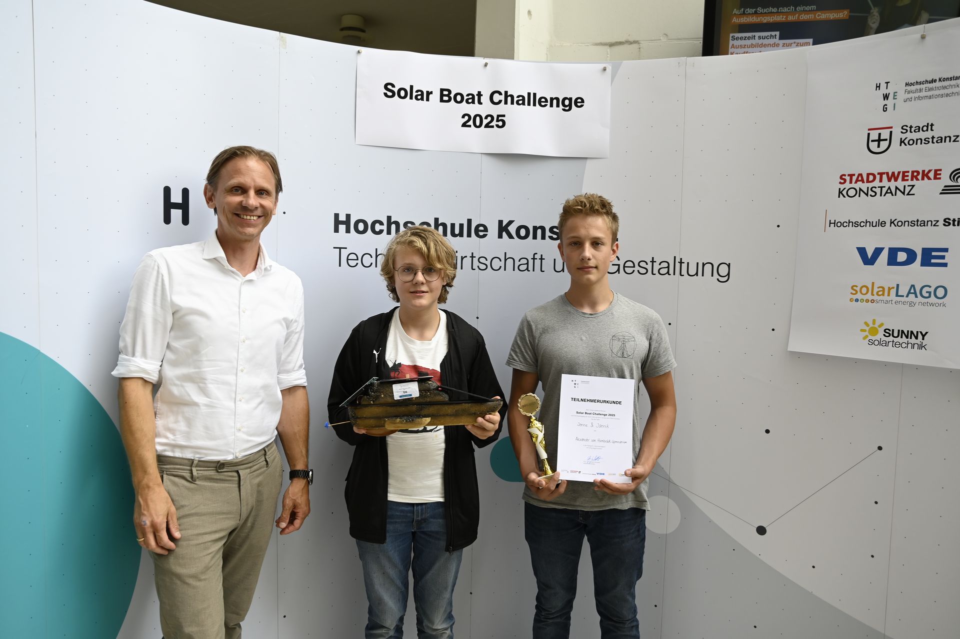 Gewinner dritter Platz Geschwindigkeit mit Energiespeicher