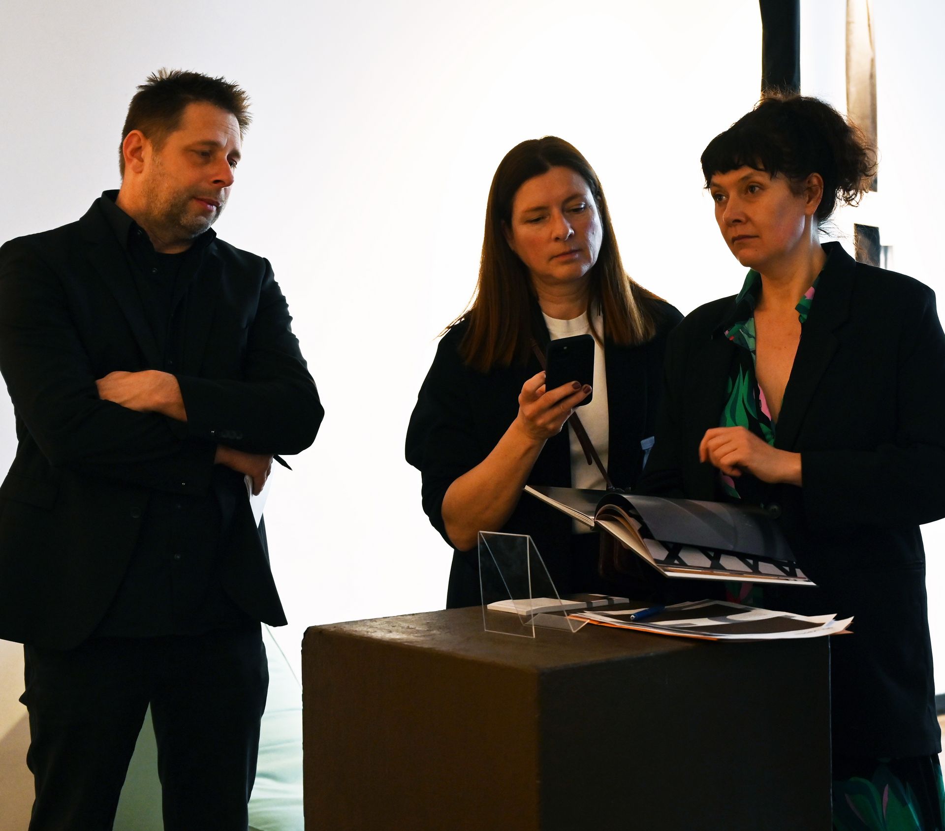 Die Jury: Patrick Märki, Barbara Glasner und Melanie Lindner
