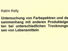 Deckblatt der Dissertation von Katrin Kelly