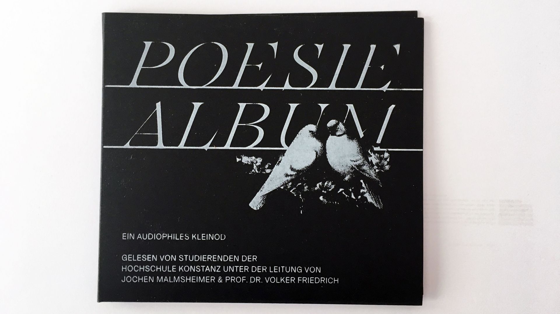 CD Cover »Poesiealbum«