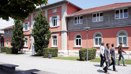 Ansicht Bibliothek Außenbereich