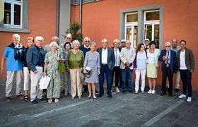 Gruppenfoto 50-jähriger Studienabschluss Bauingenieurwesen