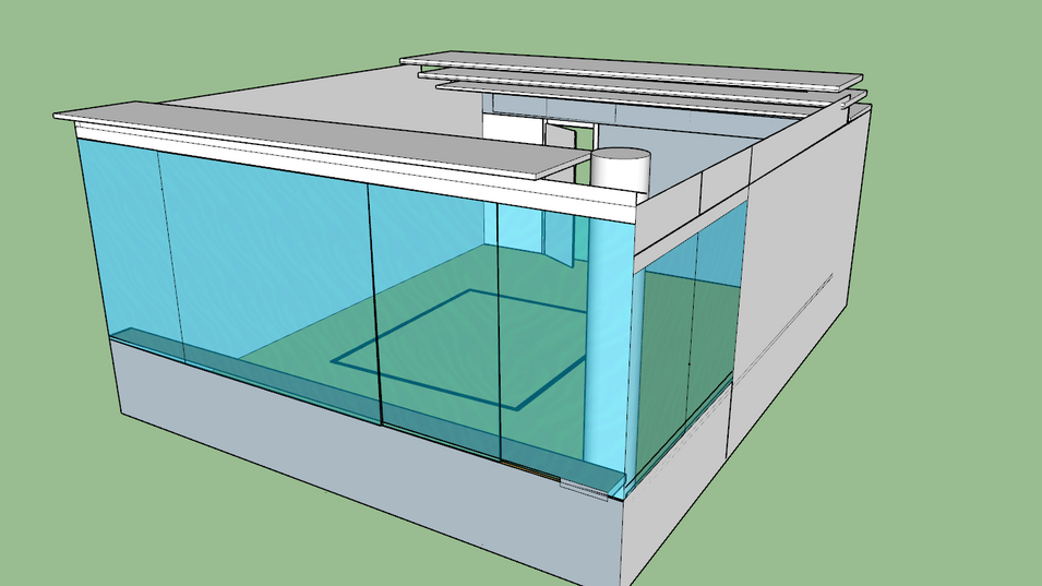 3D-Raummodell des BIM LABs 