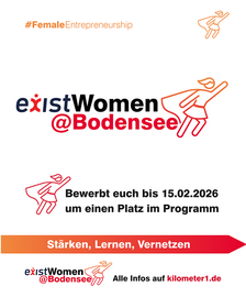 ExistWomen Bodensee Grafik zur Bewerbungsfrist