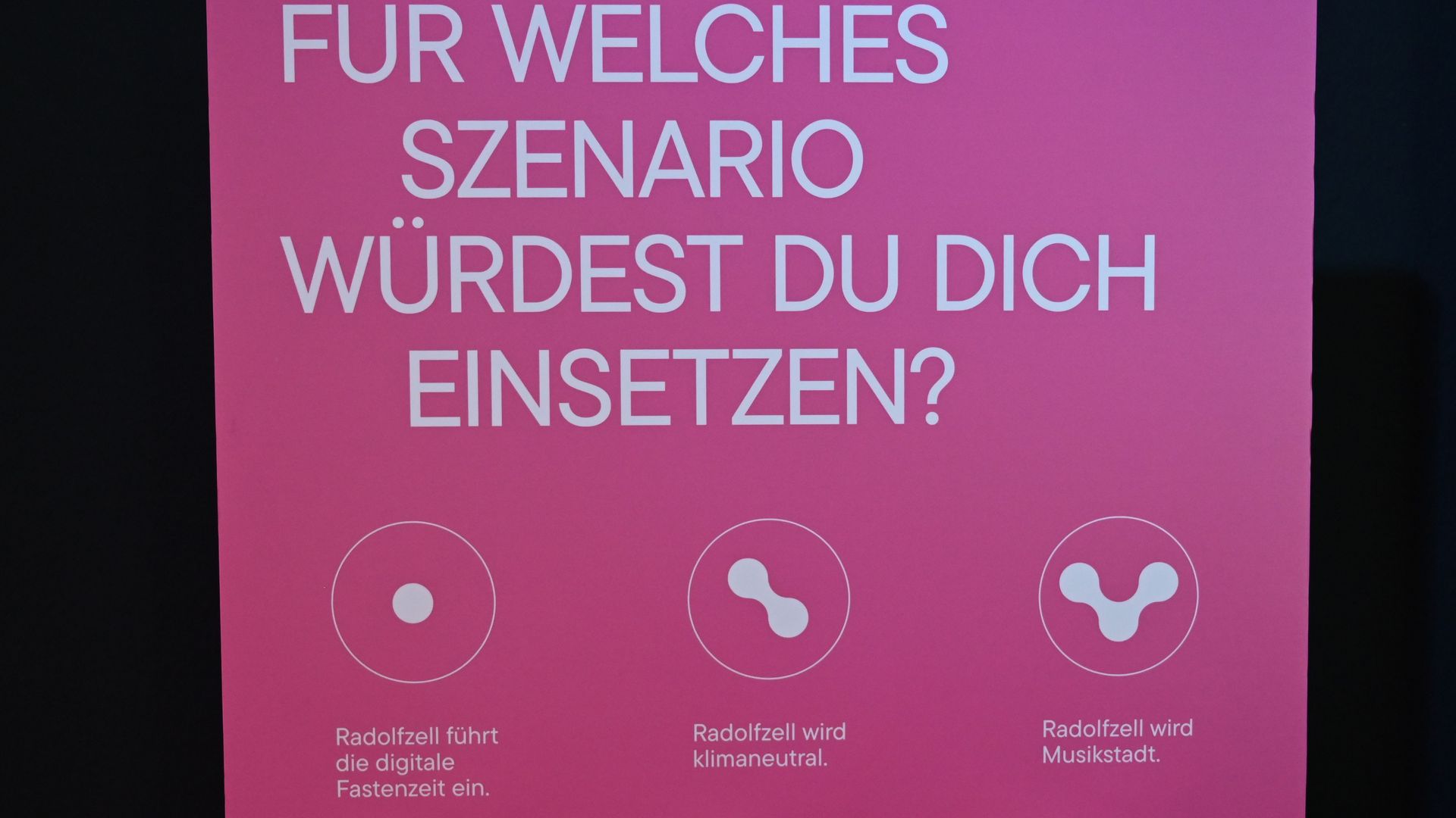 Aufforderung zur Abstimmung