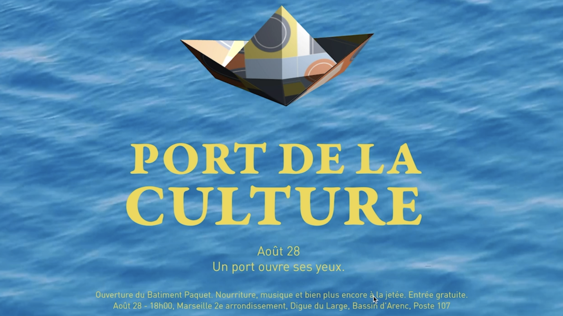 Gestaltungsbeispiel für das Projekt "Batiment Paquet – Port de la Culture"