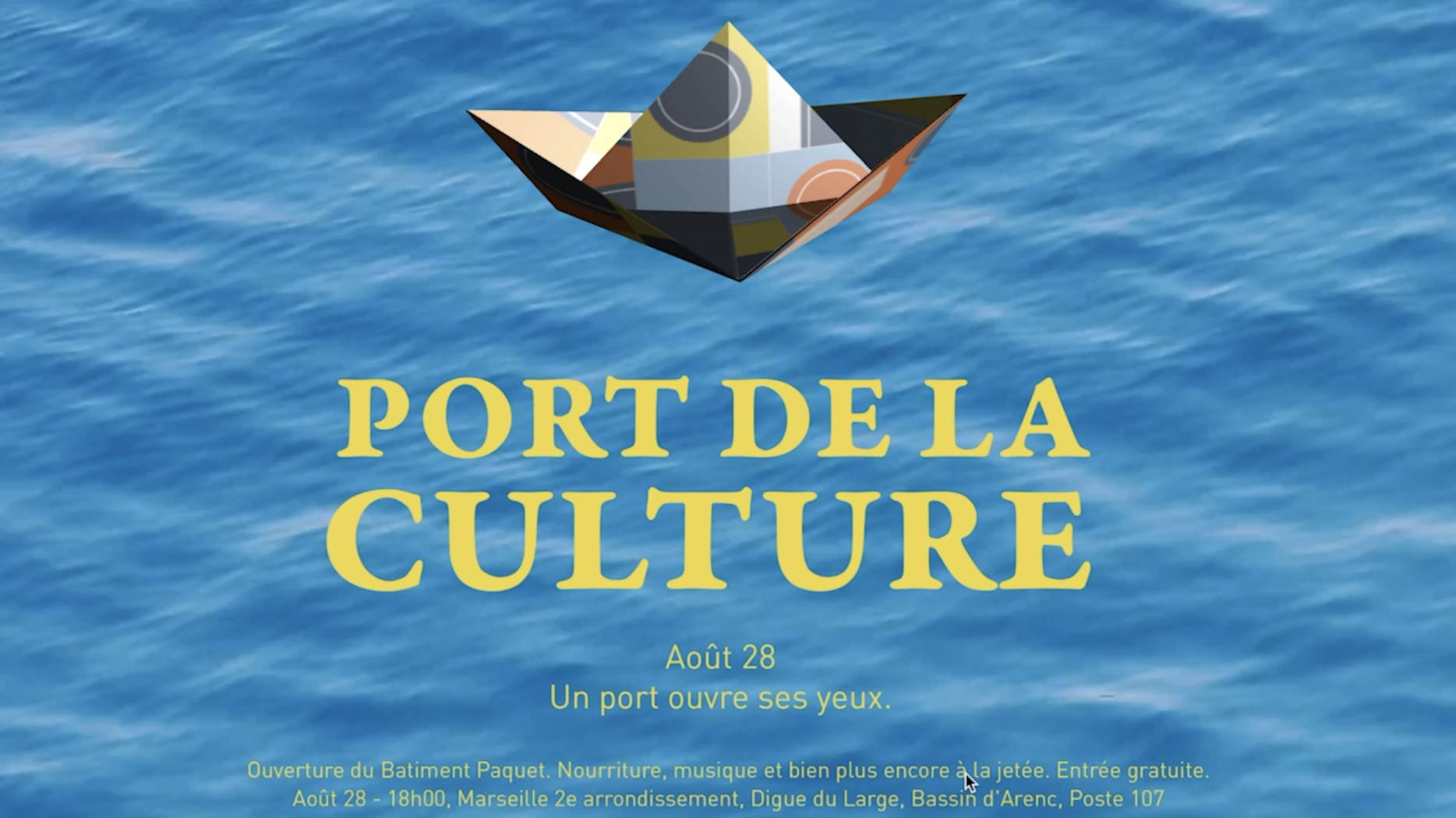 Gestaltungsbeispiel für das Projekt "Batiment Paquet – Port de la Culture"