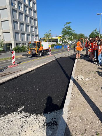 Radexkursion Konstanz_Asphalteinlassung