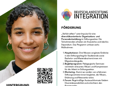 Vielfalt stiften Infopapier zur Ausschreibung 2026