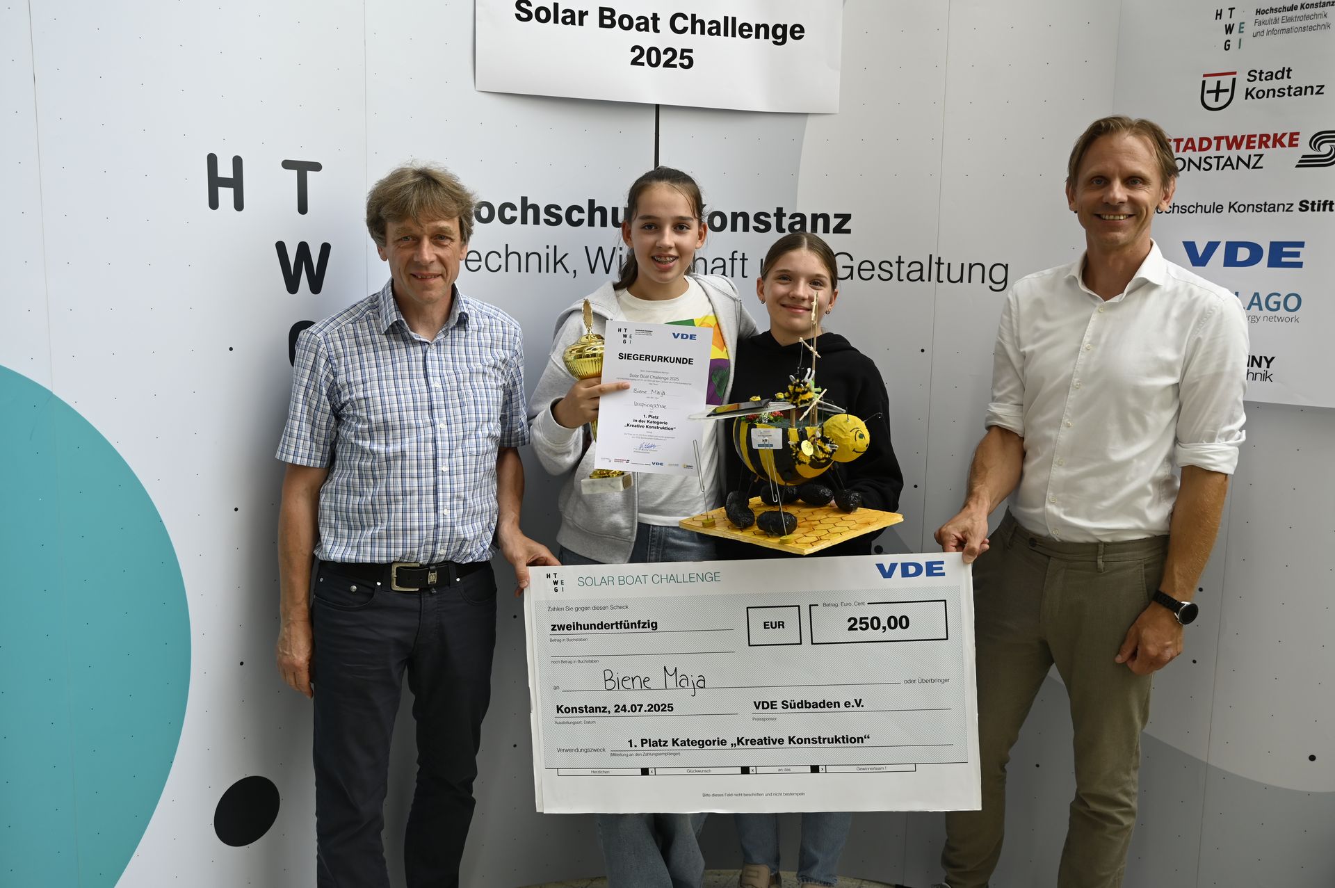 Gewinner erster Platz Kreative Konstruktion