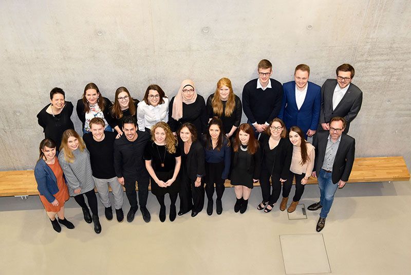 Gruppenfoto der BA6 Absolventen. 