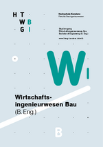 Bachelor Wirtschaftsingenieurwesen Bau (PDF nicht barrierefrei)