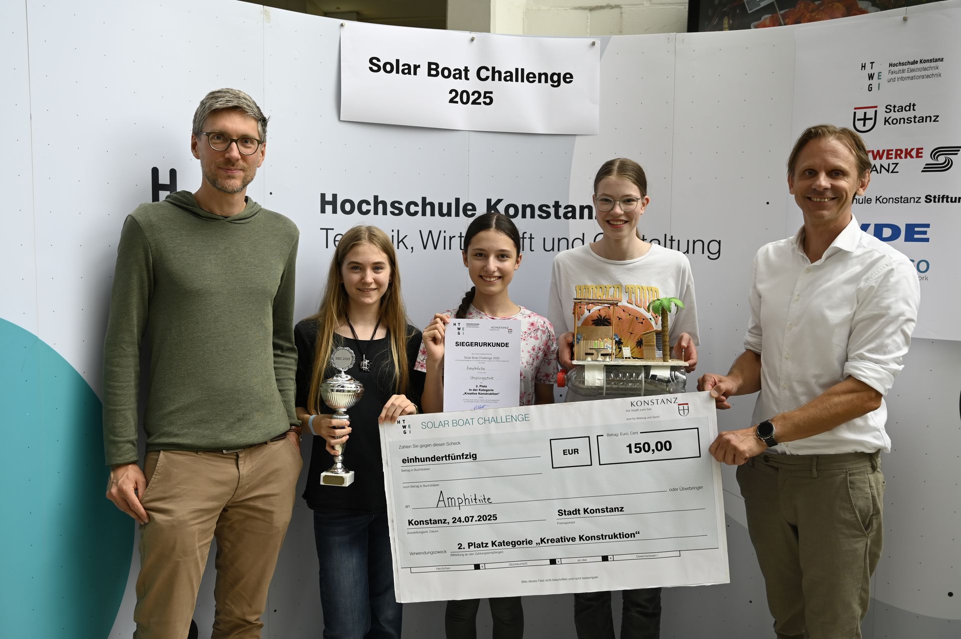 Gewinner zweiter Platz Kreative Konstruktion