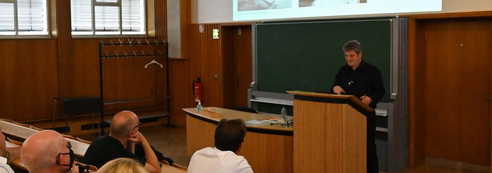 Antrittsvorlesung Prof. Hans Kazzer Antrittsvorlesung Prof. Hans Kazzer in Aula