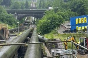 Freispiegelleitungen der alten Anlage