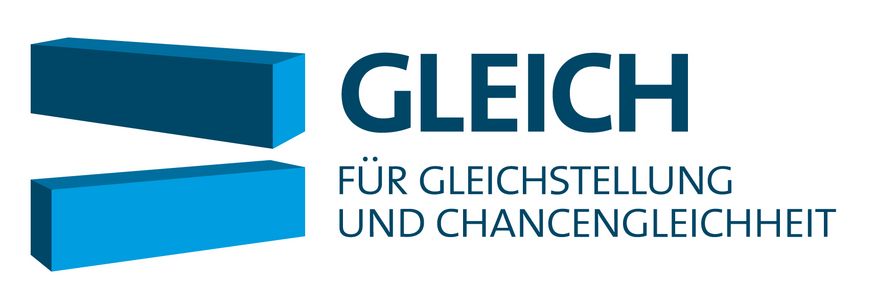 Ein Logo, das für Gleichstellung und Chancengleichheit wirbt.