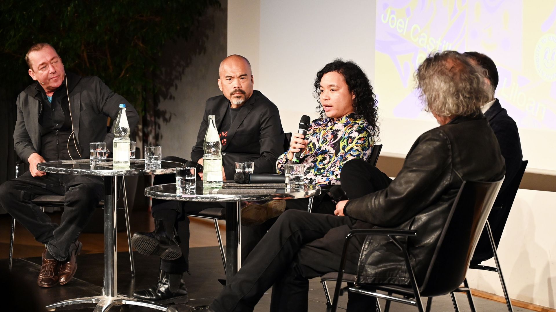 Panel bei der Vernissage