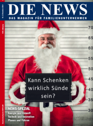 Cover von "Die News" mit Weihnachtsmann.