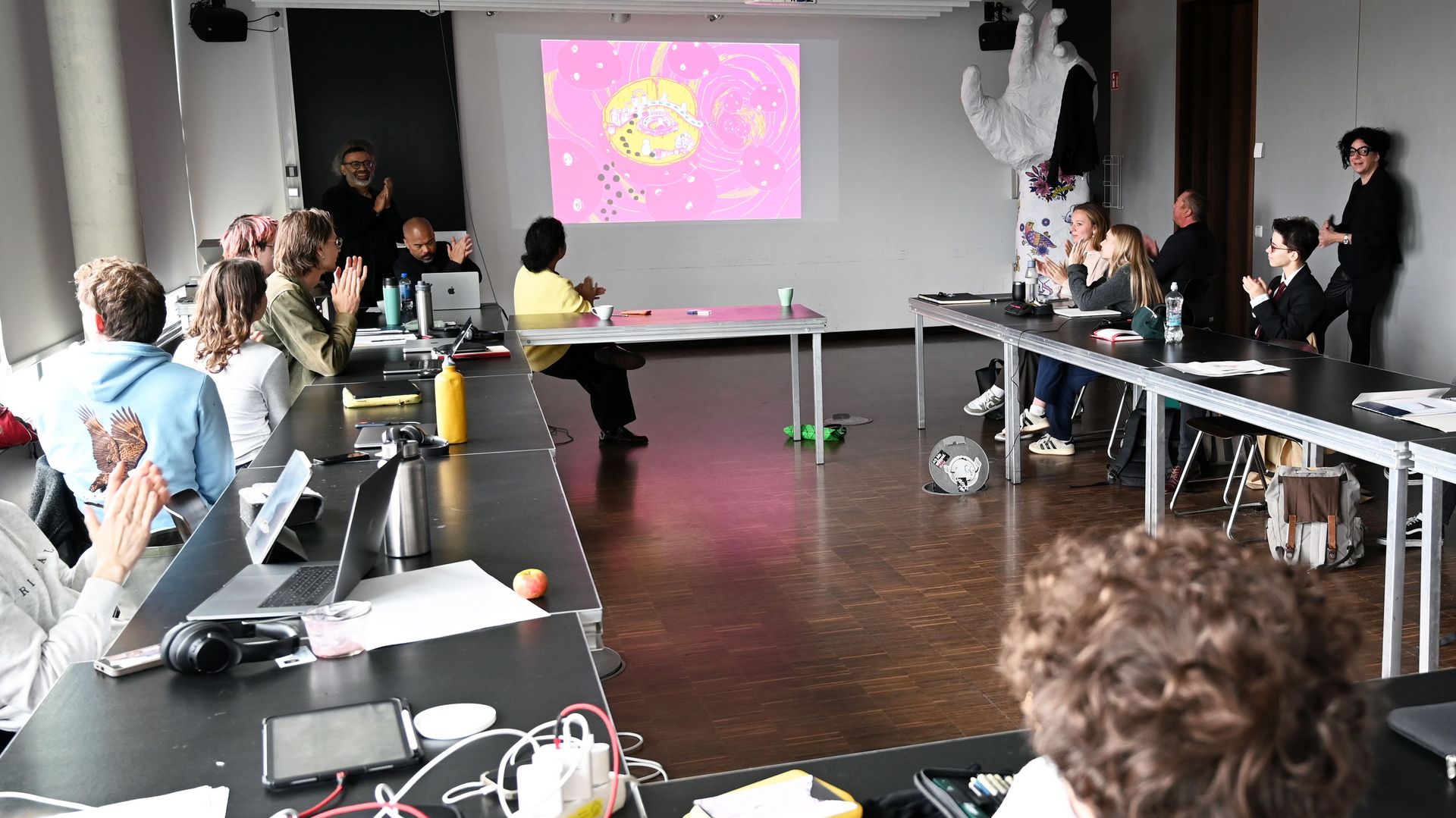 Präsentation im Workshop