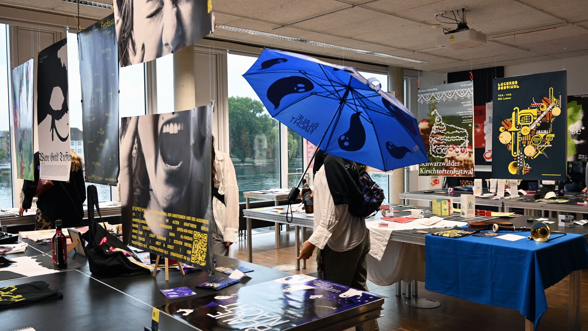 Ausstellungsraum »Entwerfen und Komplexität«, Design für ein selbst gewähltes Musikfestival 