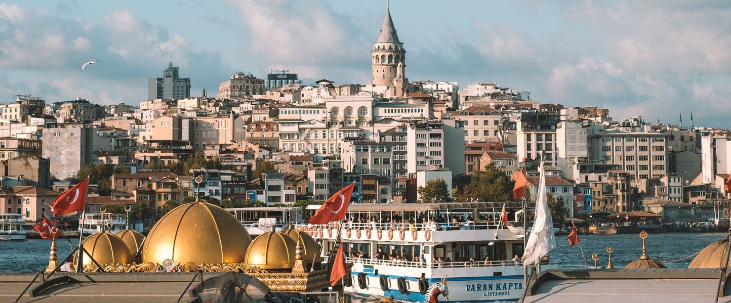 Blick auf Istanbul 