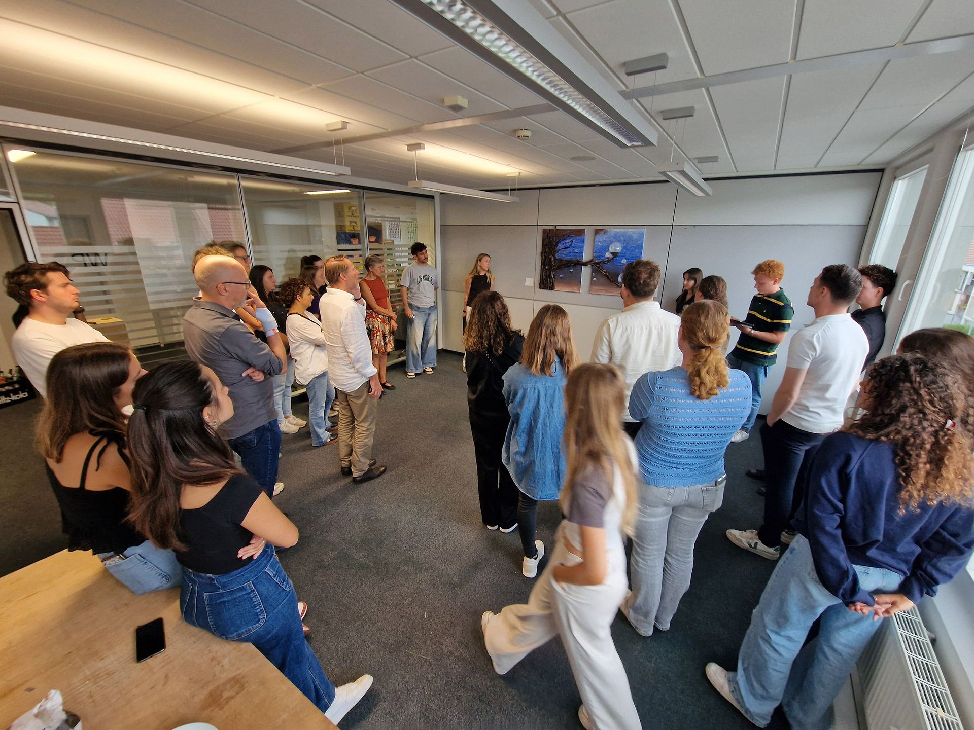 Präsentation der Arbeiten von Studierenden