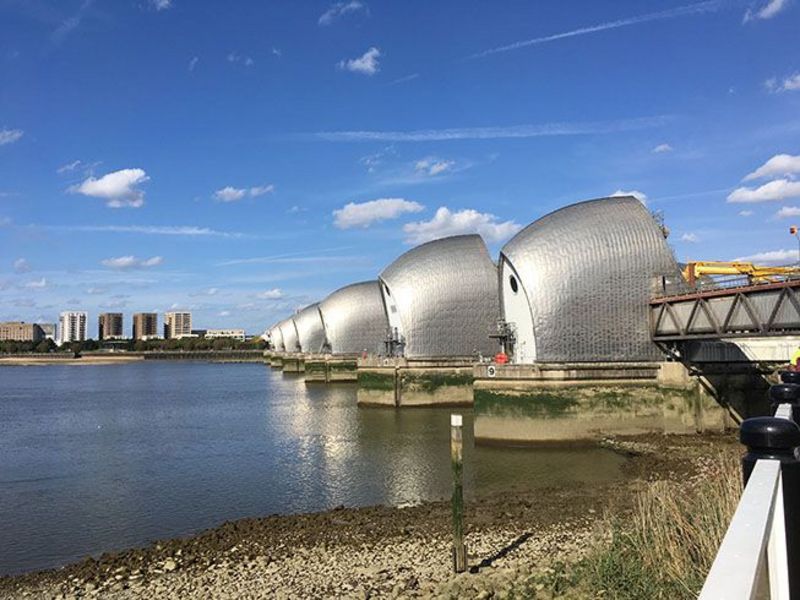 Thames Barrier-Sturmflutsperrwerk