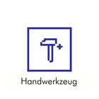 Piktogramm und Schriftzug "Handwerkzeug"