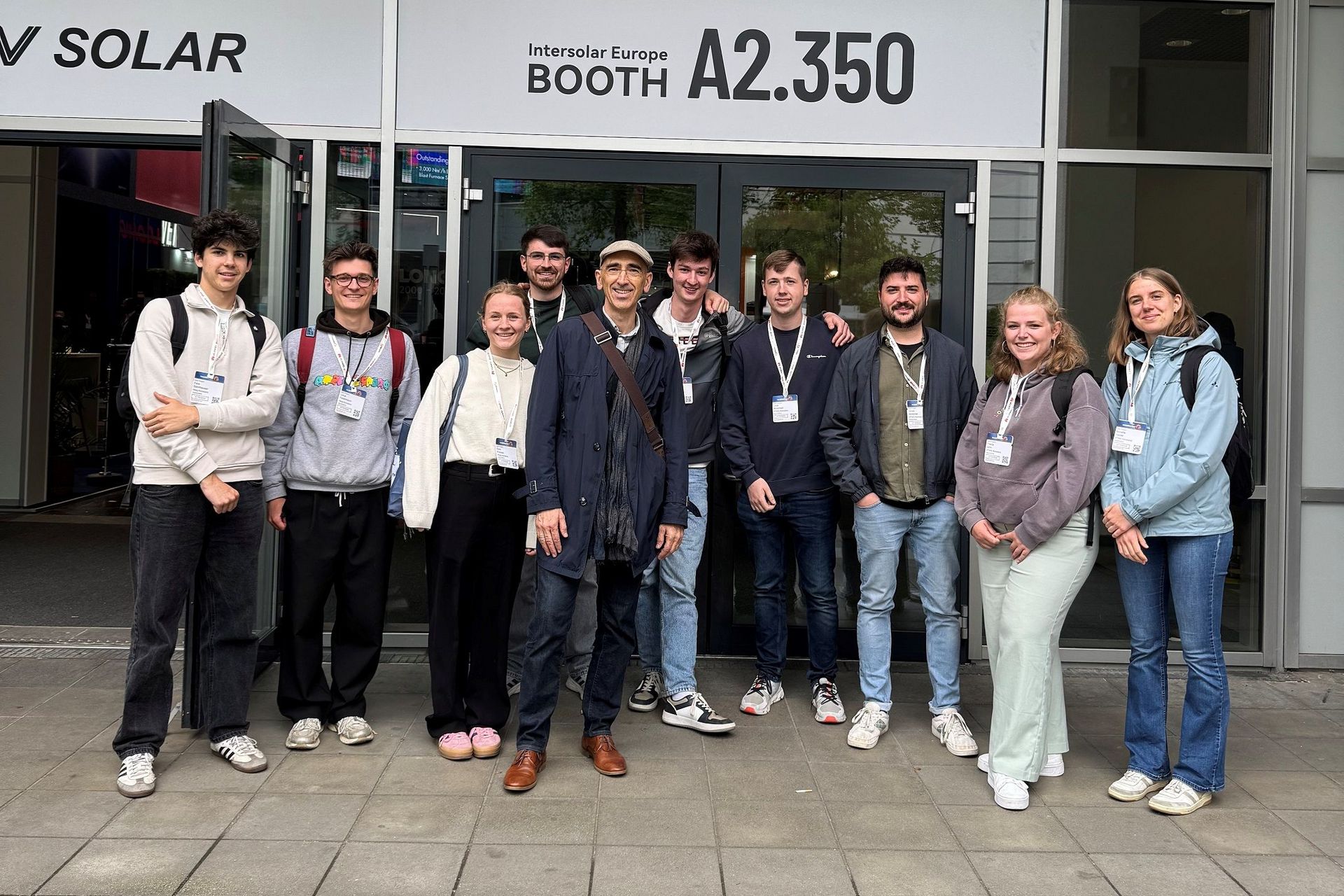 URB2-Studierende mit Prof. Dr. Pedro da Silva