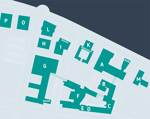 Campusplan der HTWG