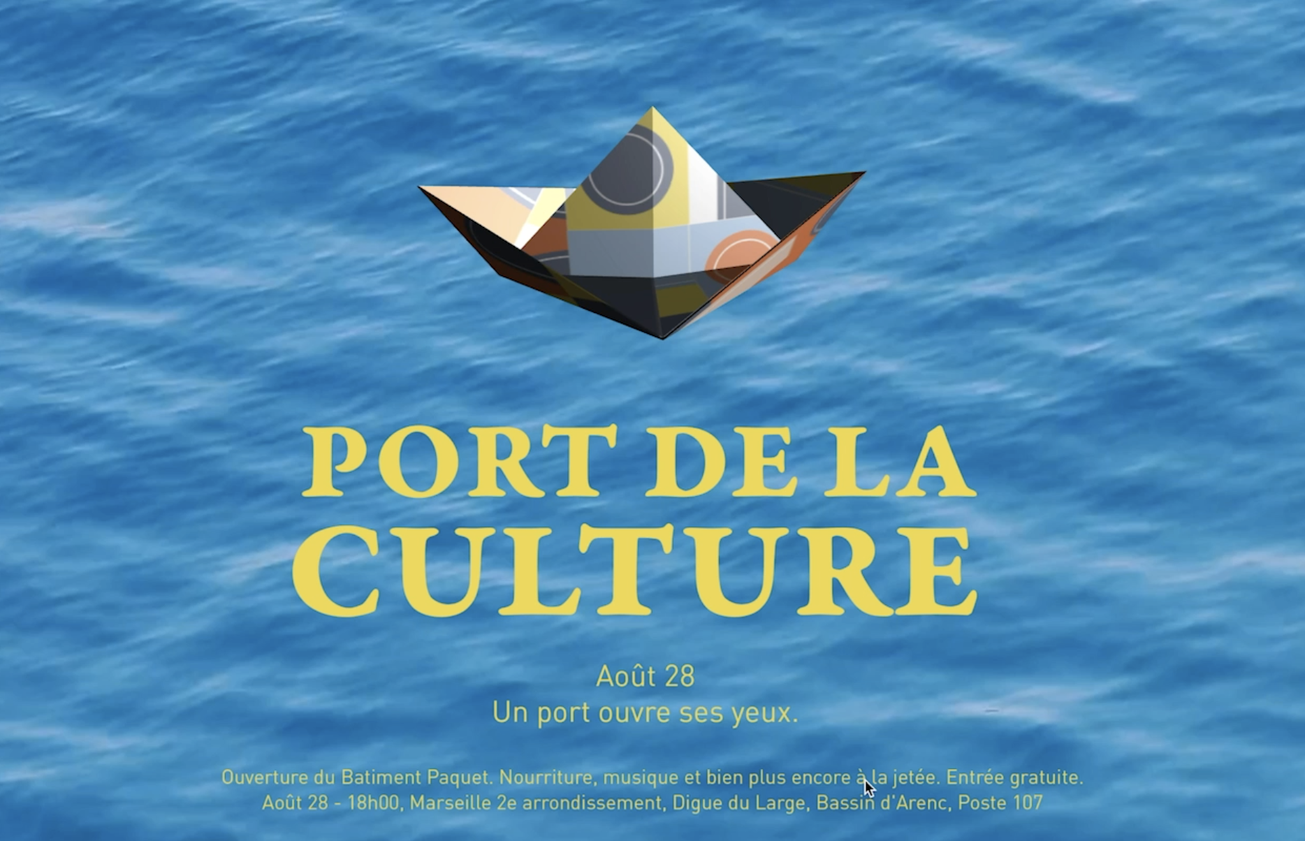 Gestaltungsbeispiel für das Projekt "Batiment Paquet – Port de la Culture"