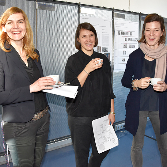 Die internationale Jury der Seestern*-Studienpreise: Elke Reichel, Julia Kick und Liliane Haltmeier