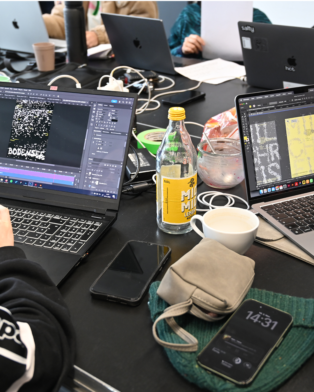 Einblick in die Arbeit von Studierenden.