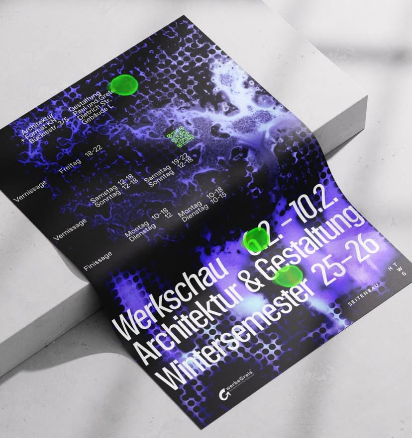 Bild vom Plakat der Werkschau