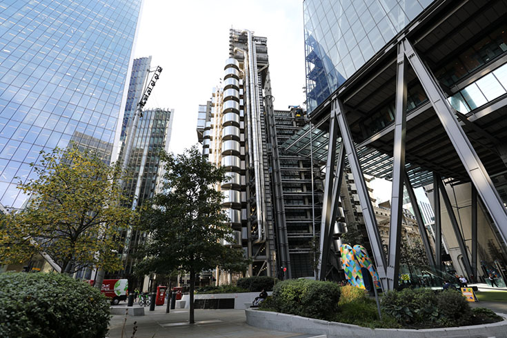 Foto von Hochhäusern in London