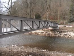 Foto einer Fußgängerbrücke in Nagold