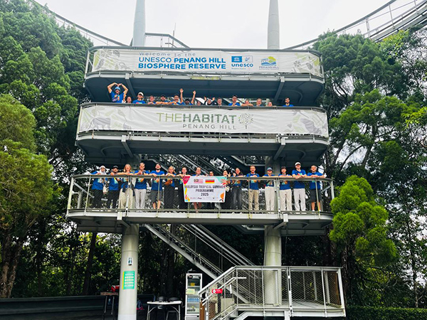 Bild von einem Aussichtsturm auf Penang Hill
