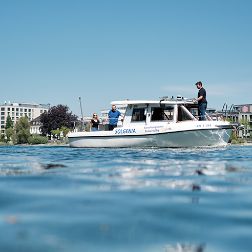 University of Applied Sciences Konstanz: Solar boat Solgenia