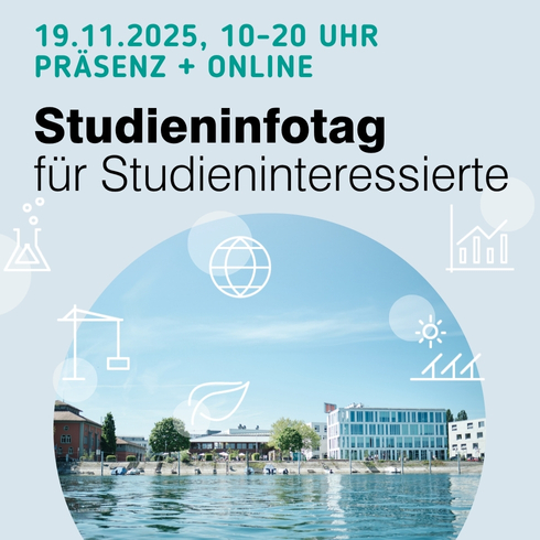 Teaser zum Studieninformationstag der HTWG am 19. November 2025.