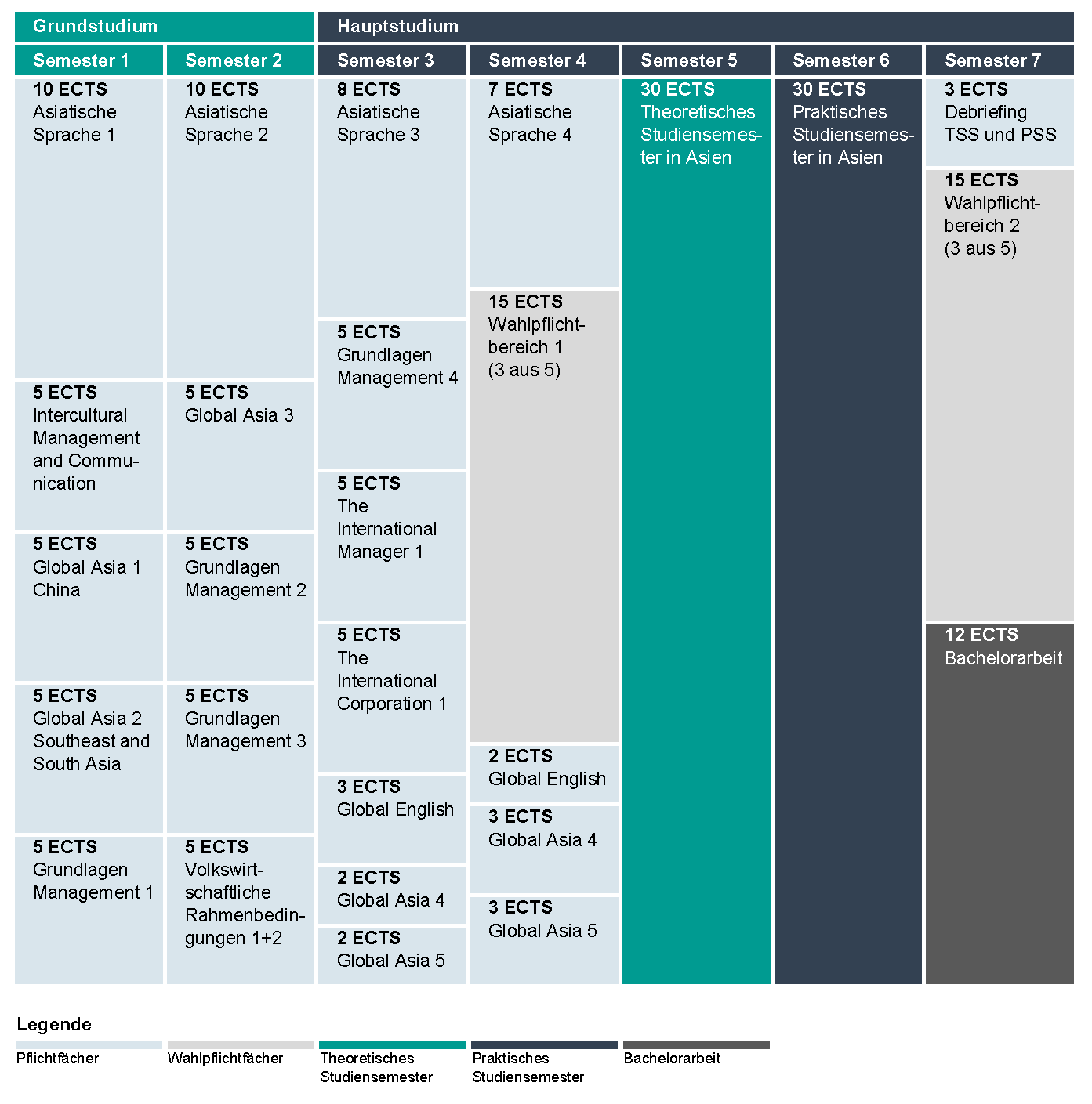 Die Grafik zeigt die Veranstaltungen mit ECTS-Punkten. Die PDF ist verlinkt.