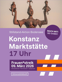 Flyer für die Veranstaltung "Ohne uns steht alles still!"