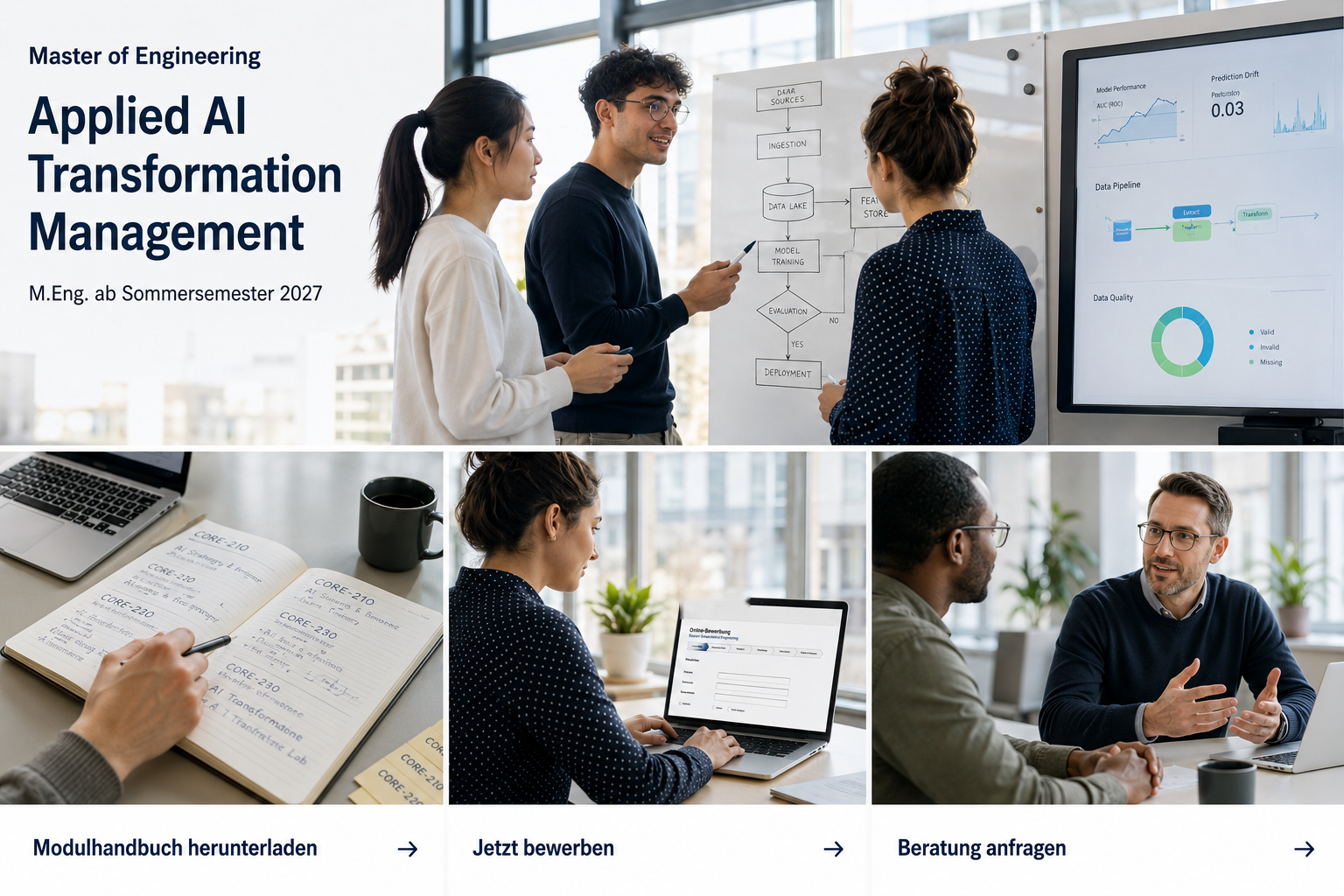 MAI programme leadership: Prof. Dr.-Ing. Michael Bühler and Pia Hollenbach