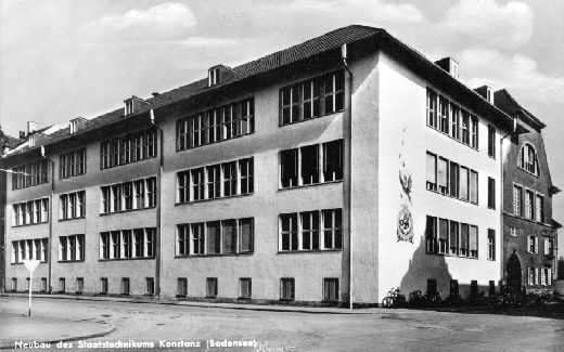 Anbau an das bestehende Gebäude an der Rheingutstraße (1954) 