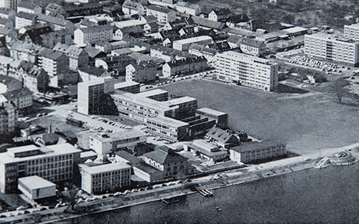 Campus inkl. der Neubauten (ca. Ende 60er Jahre)