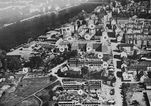 Campus der Ingenieurschule Konstanz (ca. 1967)